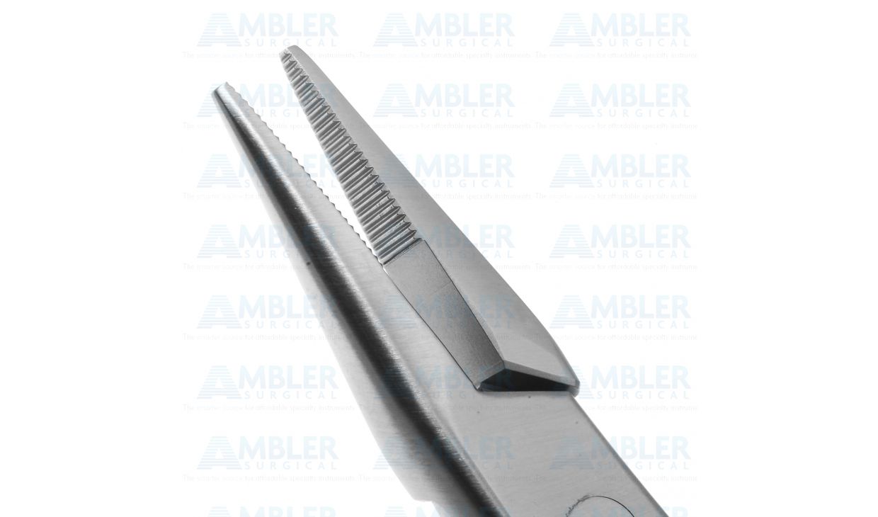 Narrow Nose Wire Pulling Forceps, 3mm Tip, 7 1/2" (19.1 Cm)